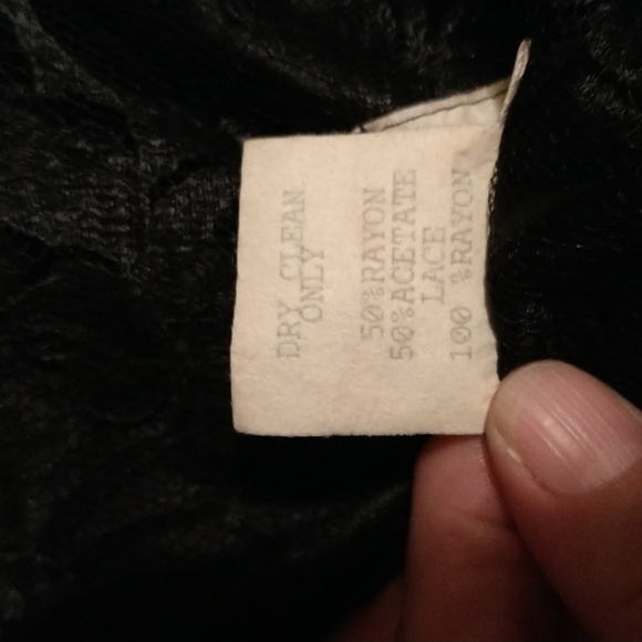 Vintage Antony Moorcroft Tuxedo Lace Satin Formal Jacket - Picture 7 of 7